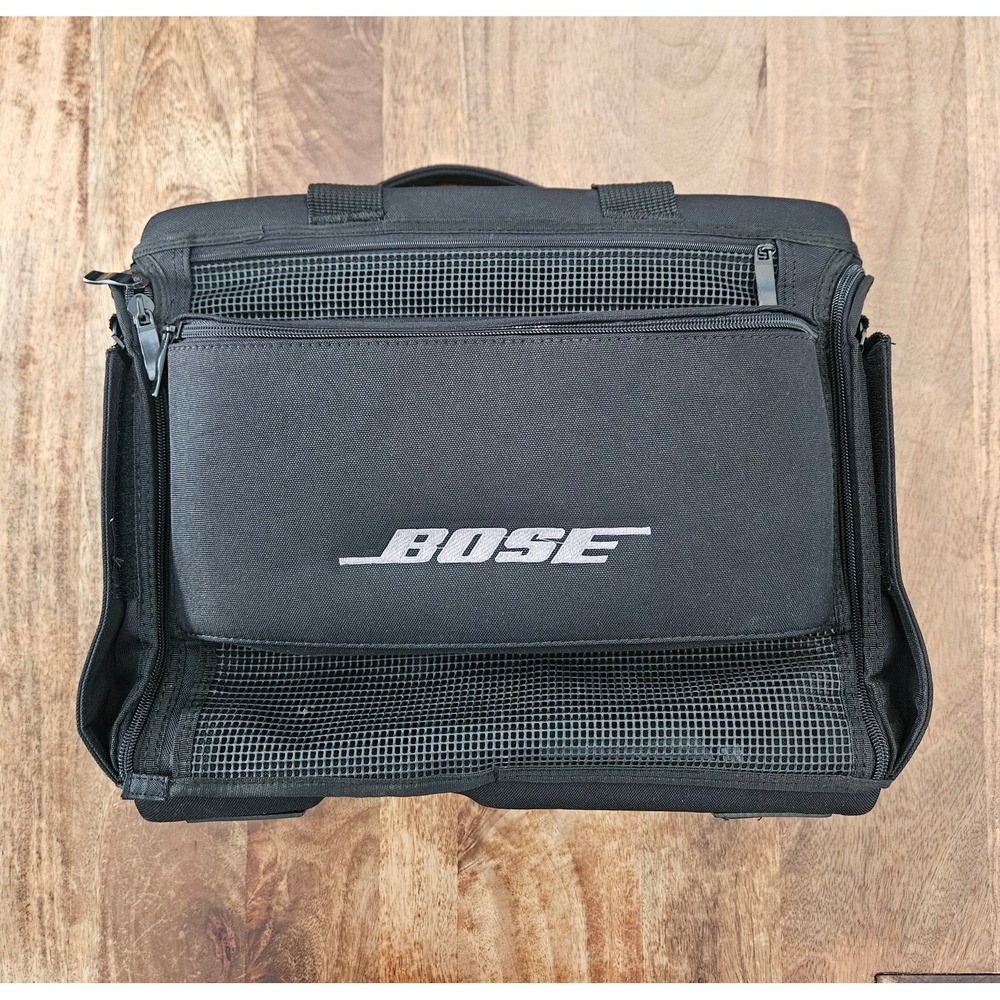 Bose Acoustic Wave II Travel Bag Black With Shoulder Strap Clean Case